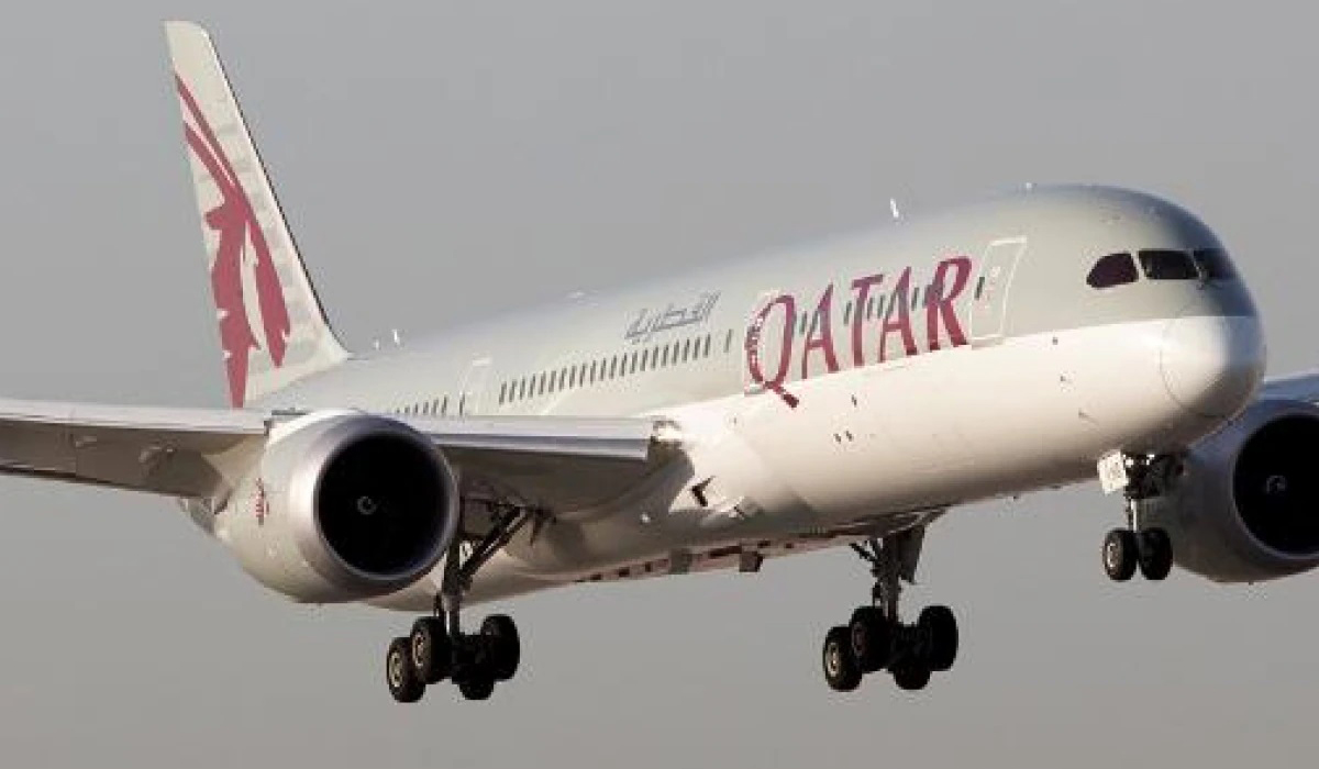 Qatar Airways flight